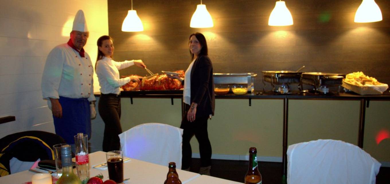 Leckeres Weihnachtscatering